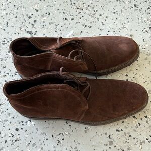 Salvatore Ferragamo suede men’s boots in great condition
